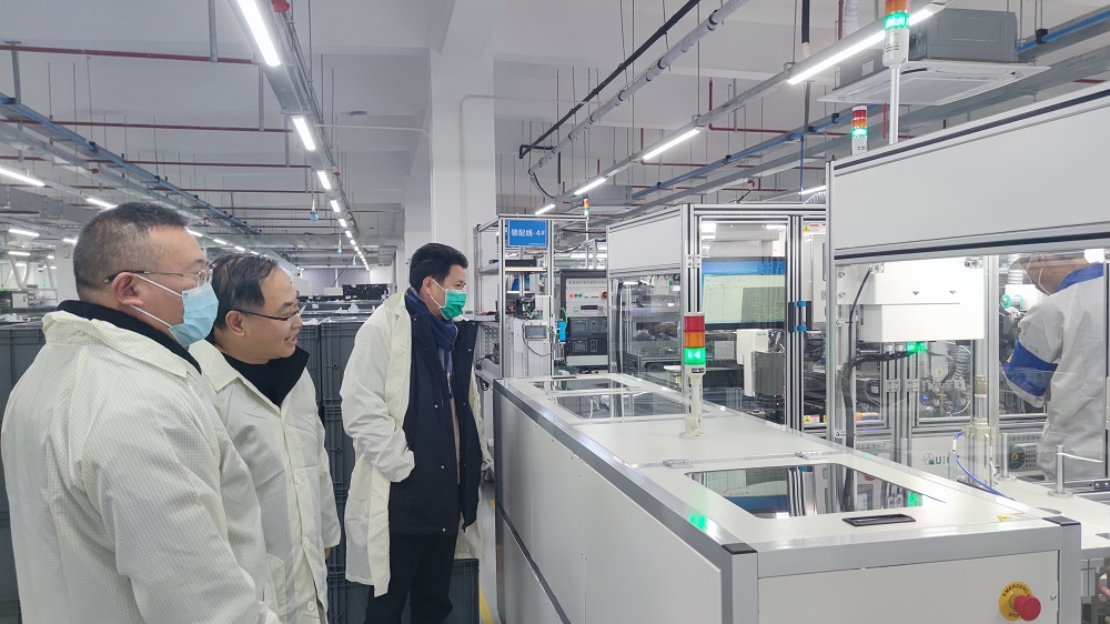 上海市松江区区政协副主席李正一行莅临上海辰竹调研